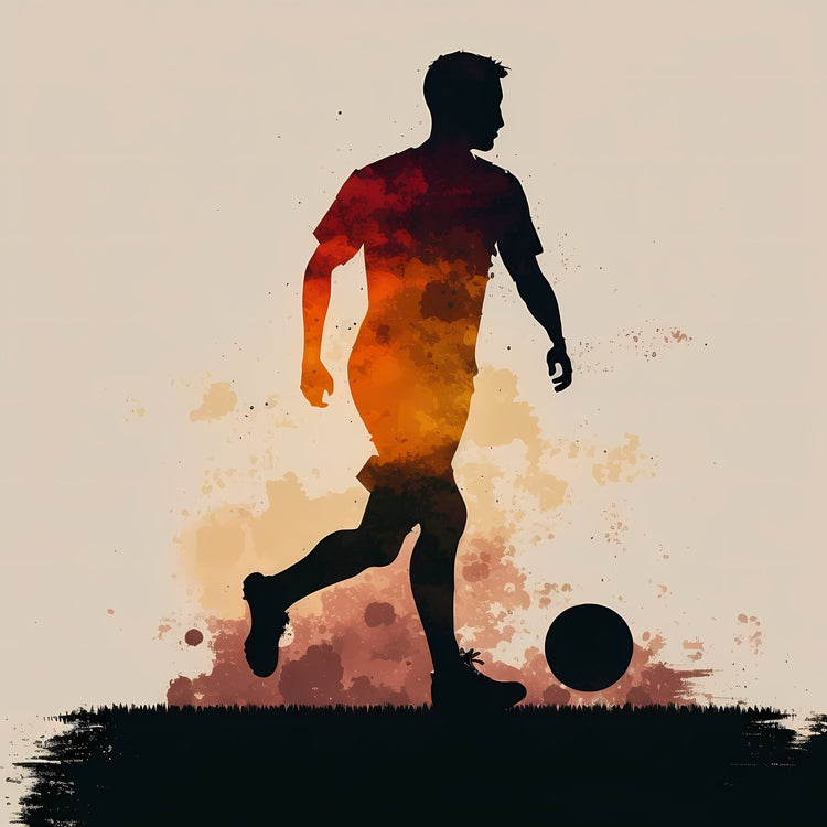Silhouette Sport Figure Vinyl Wall Art Fantastick Décor - Fantastick