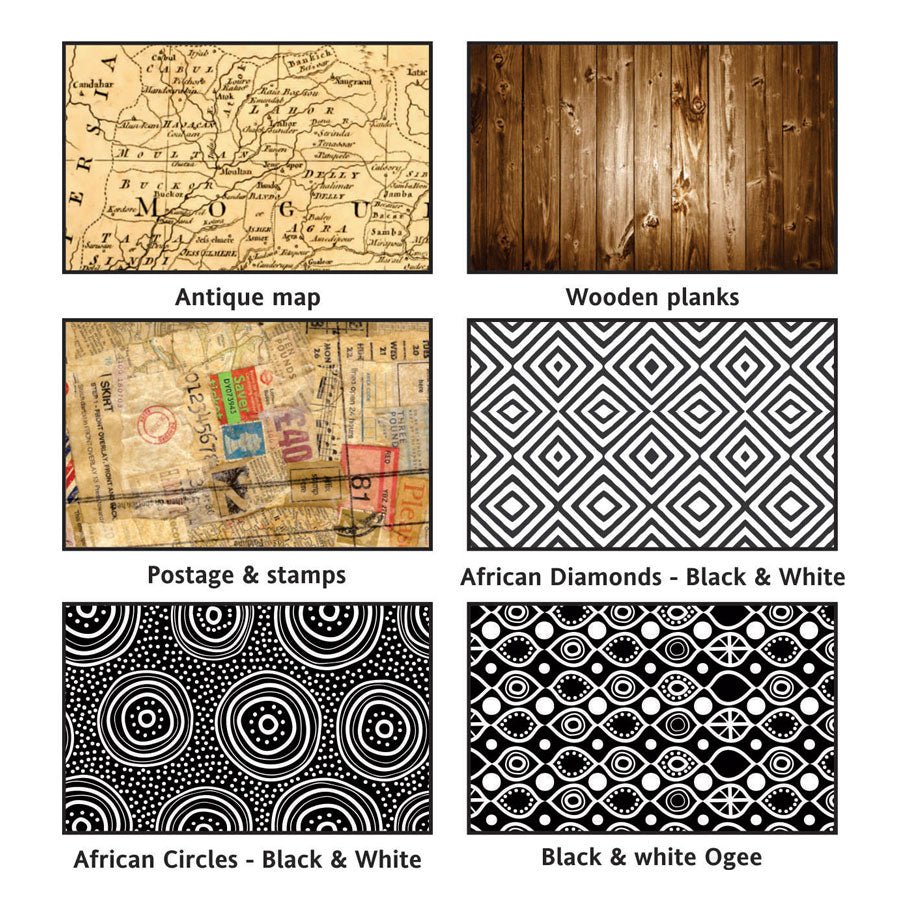 3D Nguni Head - Patterned - Fantastick