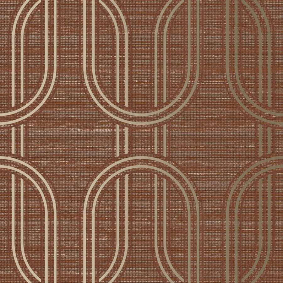 Indulgent Geo Ruby Wallpaper - Fantastick