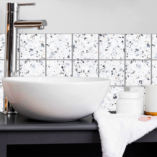 Terrazzo Grey - Vinyl Wall Tiles - Fantastick