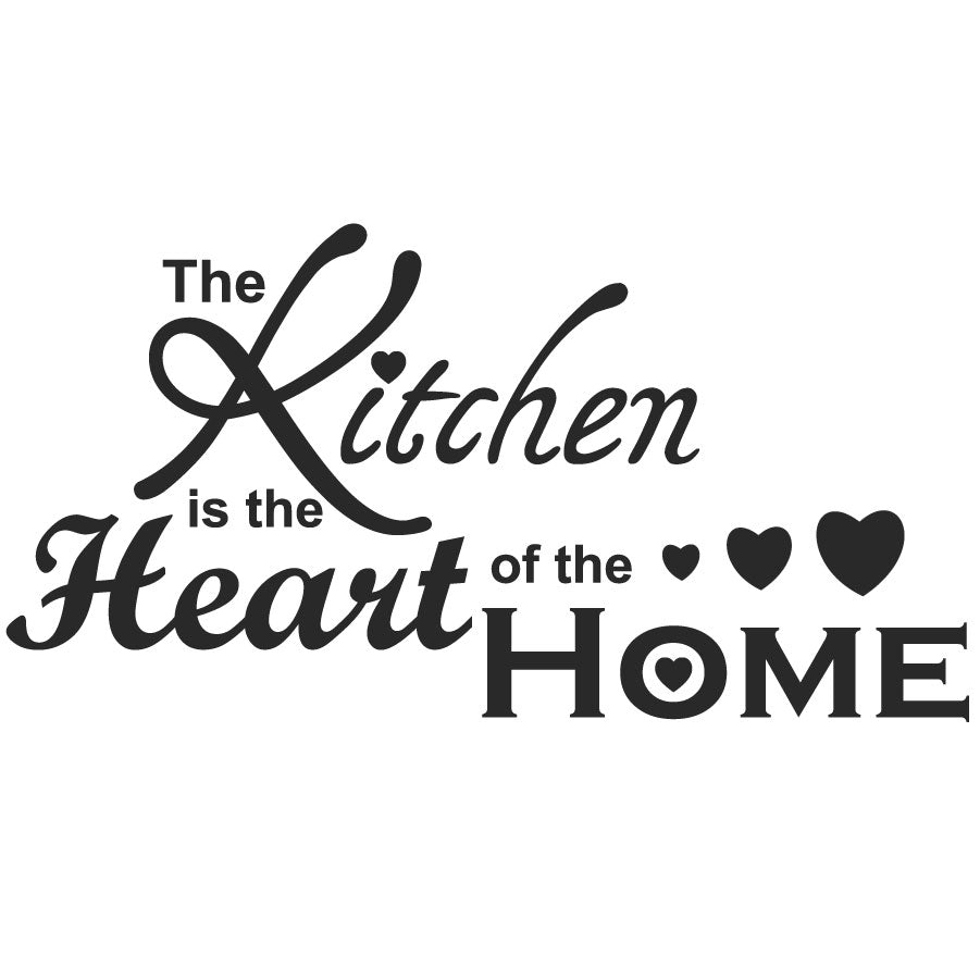 The Kitchen Quote Black - Fantastick