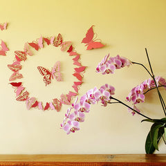 3D Butterflies wall art - Fantastick