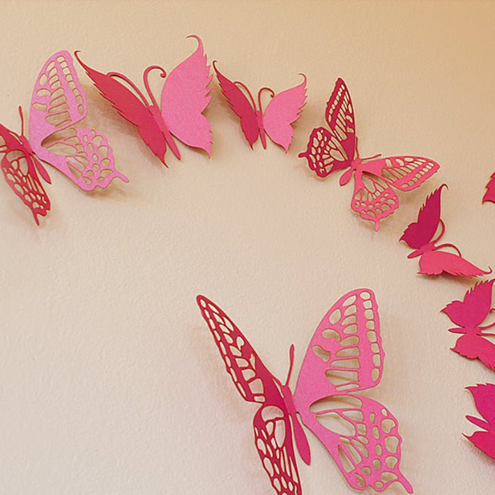 3D Butterflies wall art - Fantastick