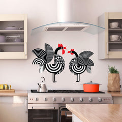 African Chickens - vinyl wall stickers - Fantastick