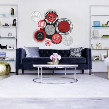 African Circles - vinyl wall decals - Fantastick