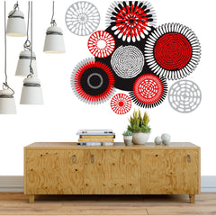 African Circles - vinyl wall decals - Fantastick