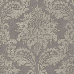 Archive Damask Taupe Wallpaper - Fantastick