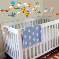 Aviation - Kid's wall stickers - Fantastick