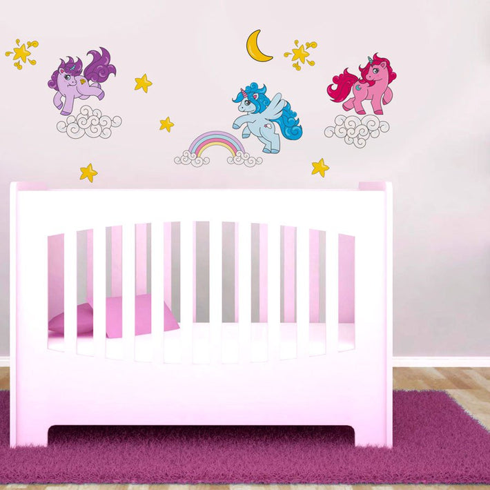 Baby Unicorns - Kid's wall stickers - Fantastick