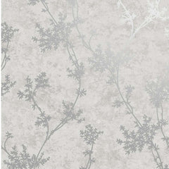 Chevril Taupe & silver Wallpaper - Fantastick