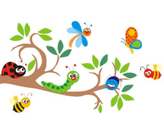 Cute Bugs - Kid's wall stickers - Fantastick