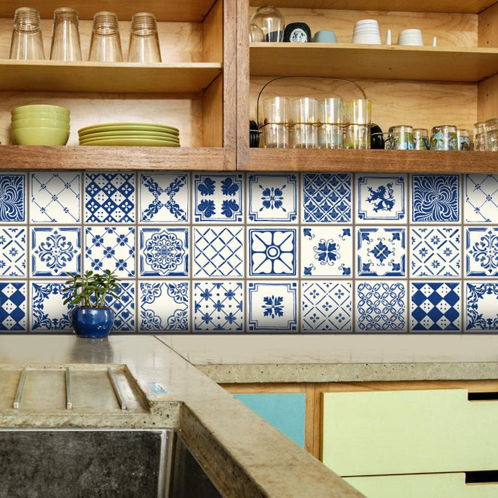 Delft Antique - Vinyl Tile Strips - Fantastick