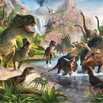 Dinosaur Land Mural - Fantastick