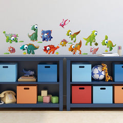 Dinotoons - vinyl wall stickers - Fantastick