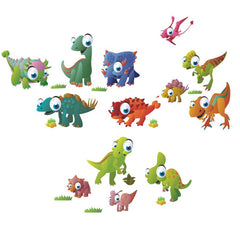 Dinotoons - vinyl wall stickers - Fantastick