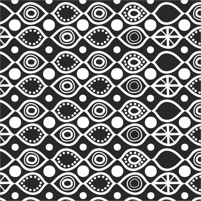 Elephant Head - Patterned -texture omgee
