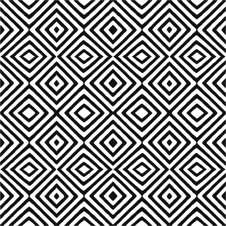 Elephant Head - Patterned - texture affrican diamond