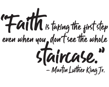 Faith Quote - vinyl wall stickers - Fantastick