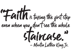 Faith Quote - vinyl wall stickers - Fantastick