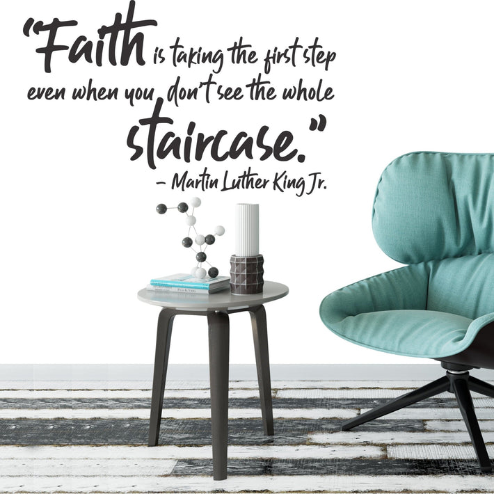 Faith Quote - vinyl wall stickers - Fantastick