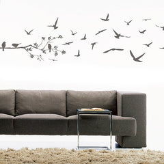 Fly Away Birds - vinyl wall stickers - Fantastick