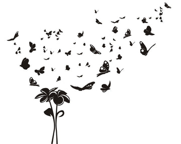 Fly Away Butterflies - vinyl wall stickers - Fantastick