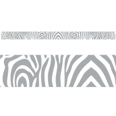 Frosted Zebra Stripes - Vinyl glass stickers - Fantastick