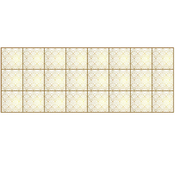 Geometric Gold - Vinyl Tile Strips - Fantastick