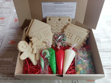 Gingerbread house Cookie Decorating Kit - Fantastick