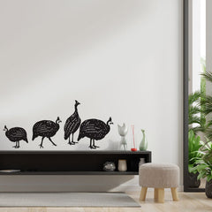 Guinea fowl - vinyl wall stickers - Fantastick