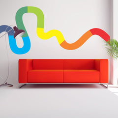 Gummy Worm - vinyl wall sticker - Fantastick