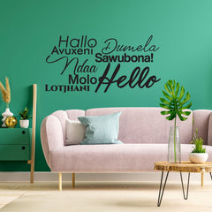 Hello South Africa! - vinyl wall stickers - Fantastick