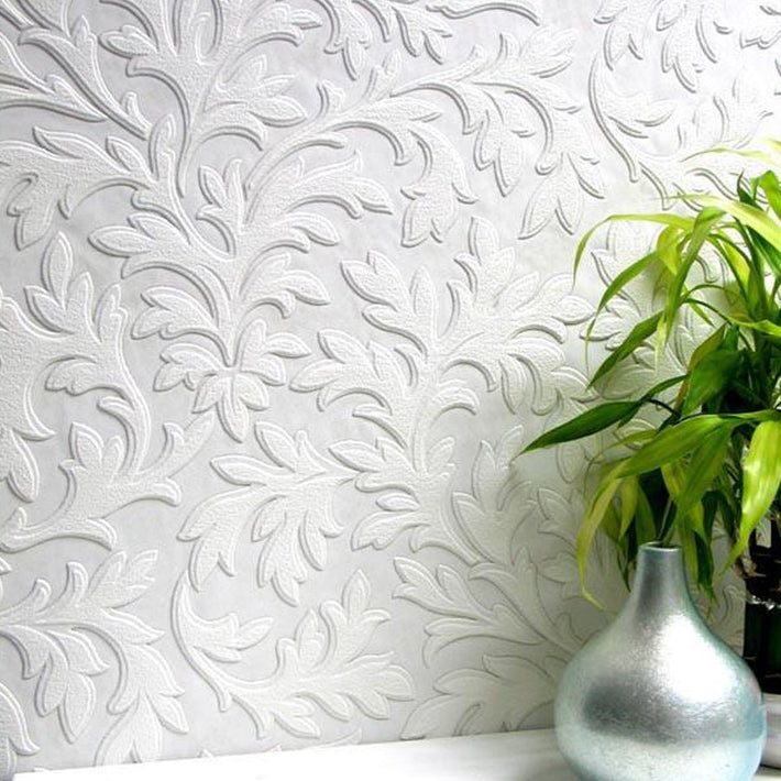 High Leaf - Paintable Wallpaper - Fantastick