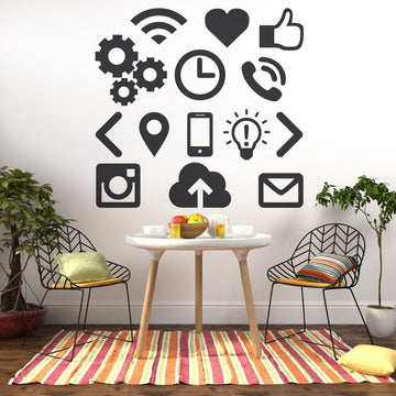 Icono - Graphics - Vinyl wall stickers - Fantastick