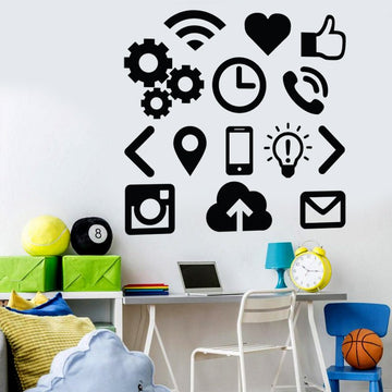 Icono - Graphics - Vinyl wall stickers - Fantastick