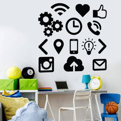 Icono - Graphics - Vinyl wall stickers - Fantastick