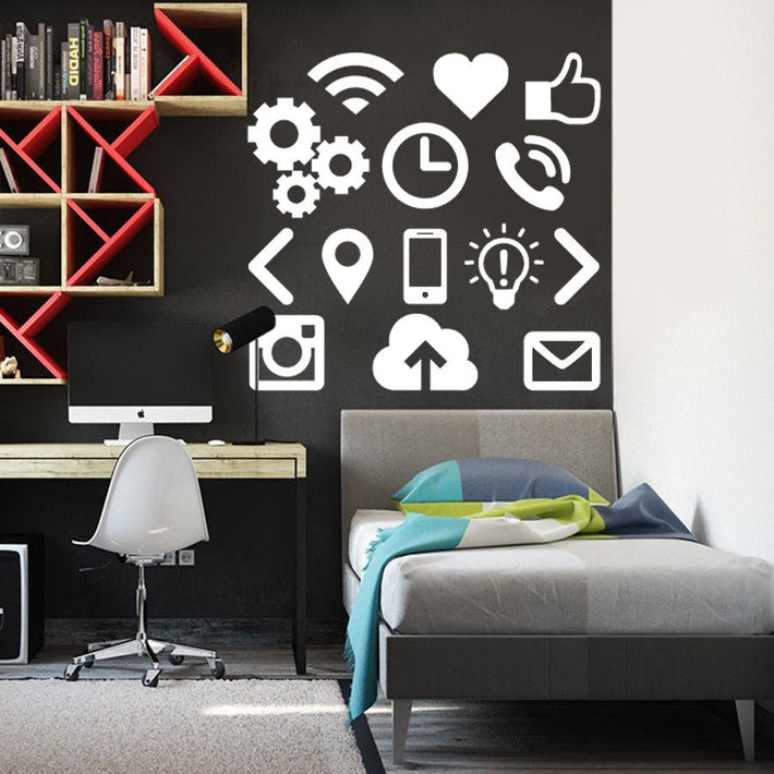 Icono - Graphics - Vinyl wall stickers - Fantastick