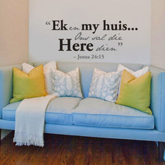 Josua Quote - Afrikaans vinyl poetry - Fantastick