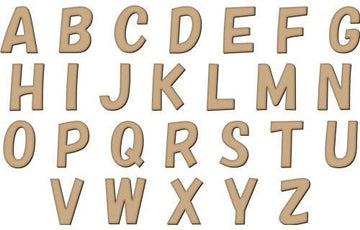 Kids Wooden Alphabet Letters - Fantastick