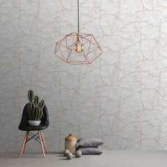 Kintsugi Rose Gold Wallpaper - Fantastick