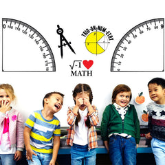 Math Set - vinyl wall stickers - Fantastick