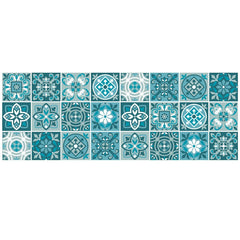 Medieval Teal - Vinyl Tile Strips - Fantastick