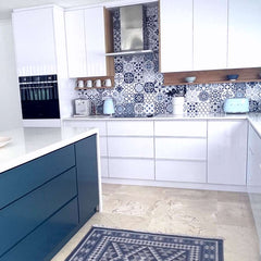 Mediterranean Blue - Vinyl Wall Tiles - Fantastick