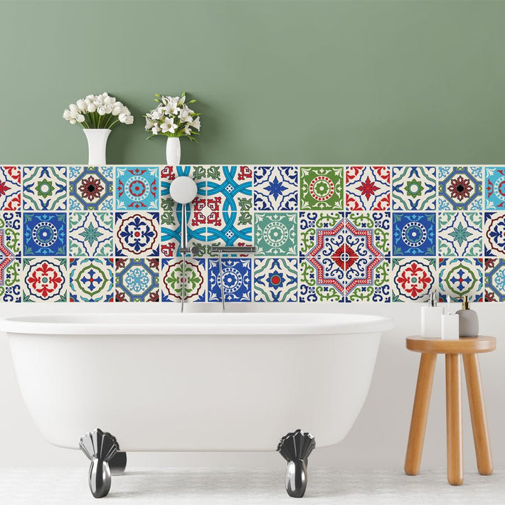 Moroccan Colour - Vinyl Tile Strips - Fantastick