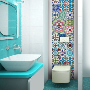 Moroccan Colour - Vinyl Tile Strips - Fantastick