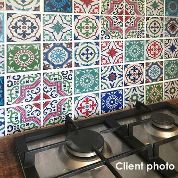 Moroccan Colour - Vinyl Wall Tiles - Fantastick