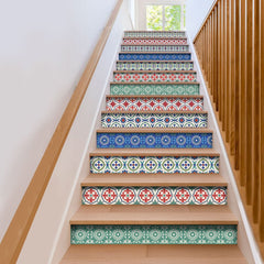 Moroccan - Vinyl Stair Risers - Fantastick