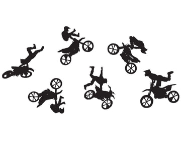 Moto - X Bikes - vinyl wall stickers - Fantastick