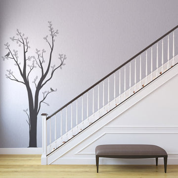 Silver birch tree - vinyl wall sticker - Fantastick