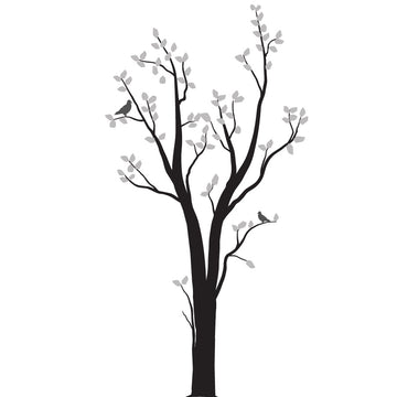 Silver birch tree - vinyl wall sticker - Fantastick